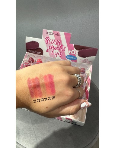BLUSH MEJILLAS Y LABIOS